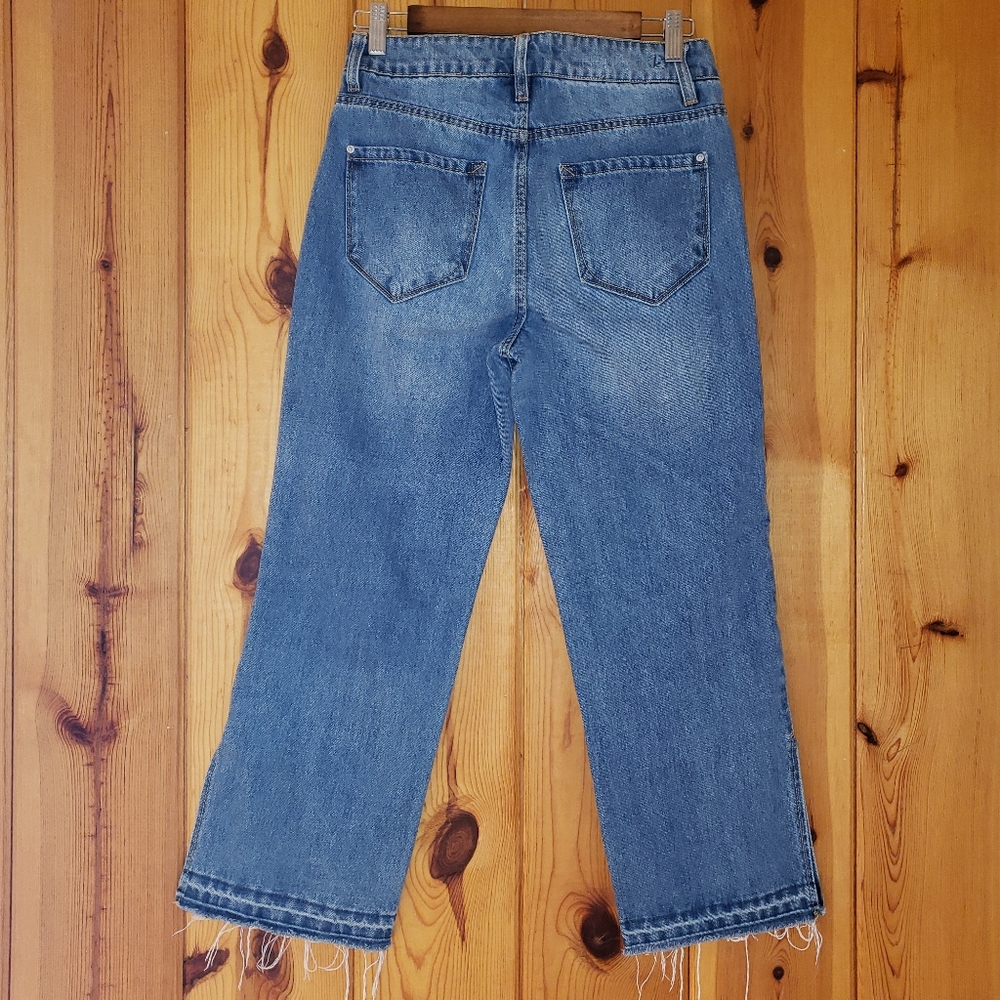 Kensie high rise relaxed crop jeans, size 2/26 - Picture 5 of 6